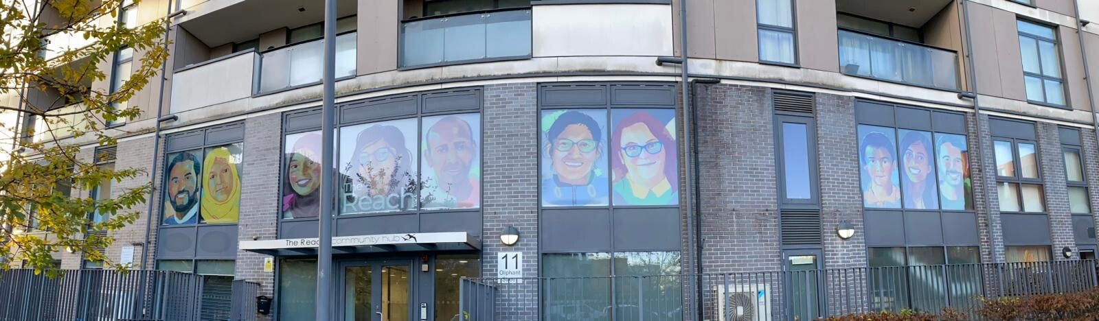 Exterior image of Blackwall Reach Community Hub