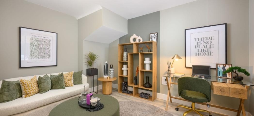 A spacious and modern living area 