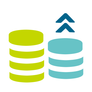 Stack of coins icon