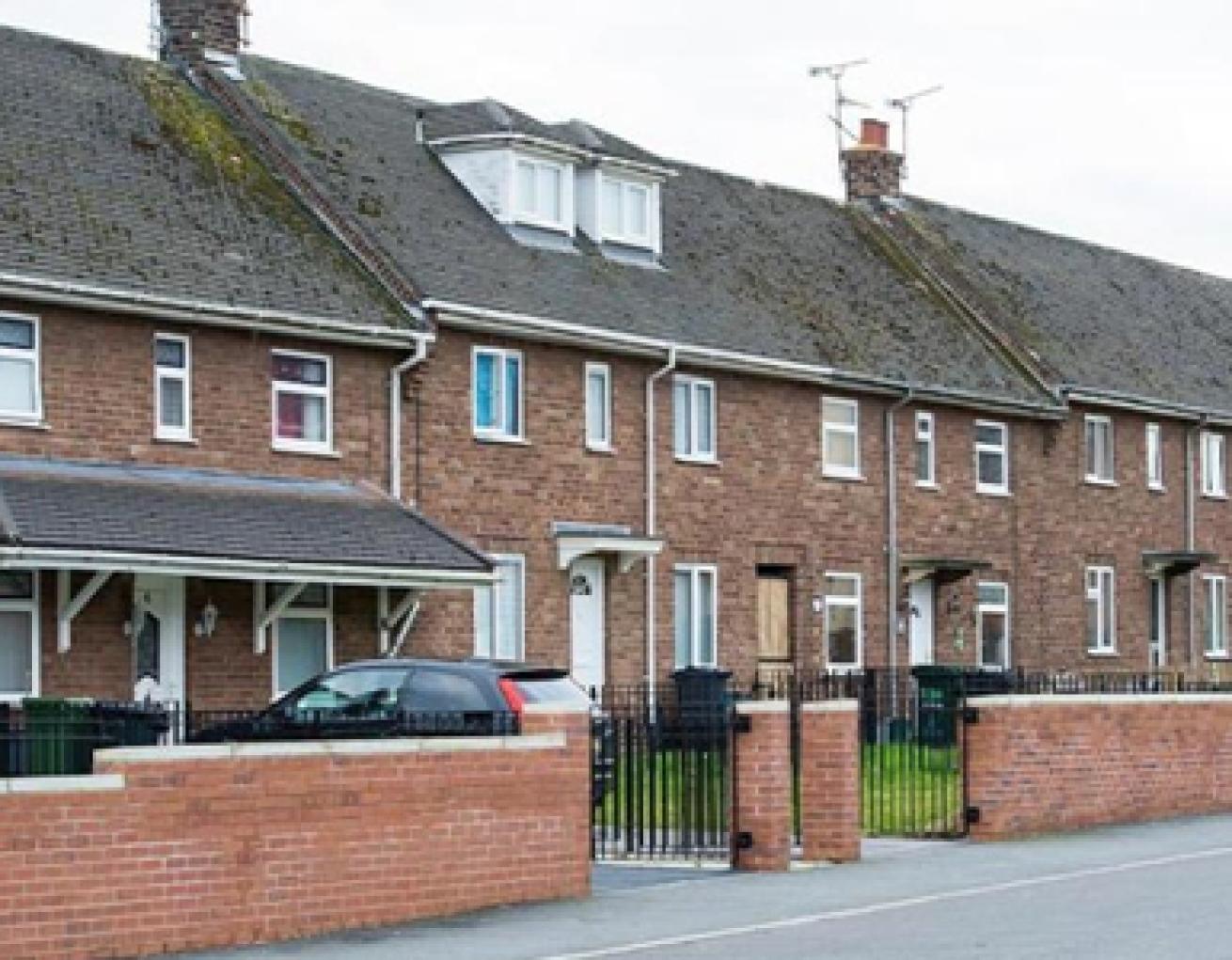 Row of houses Row of houses