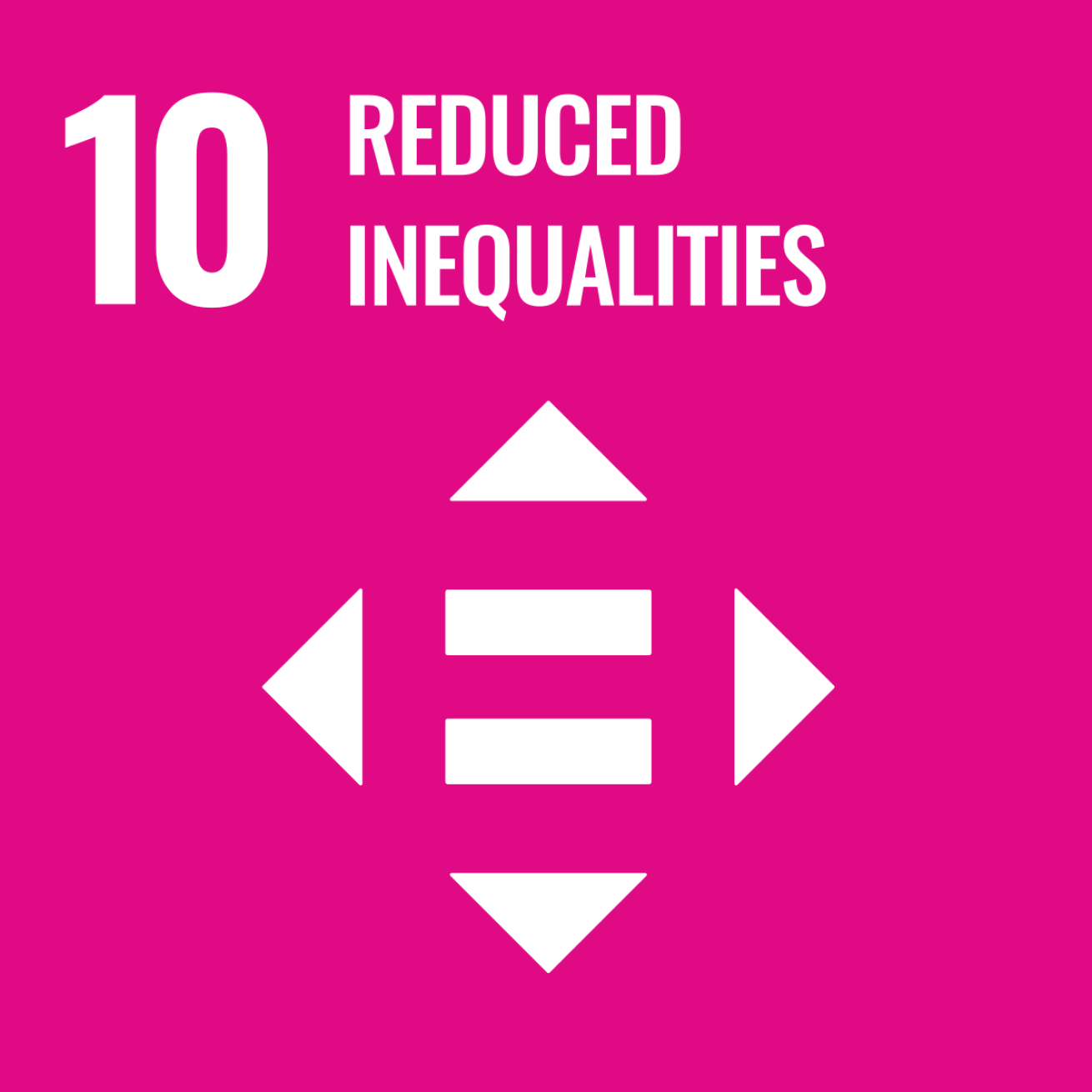 UN SGD 10 - Reduced inequalities