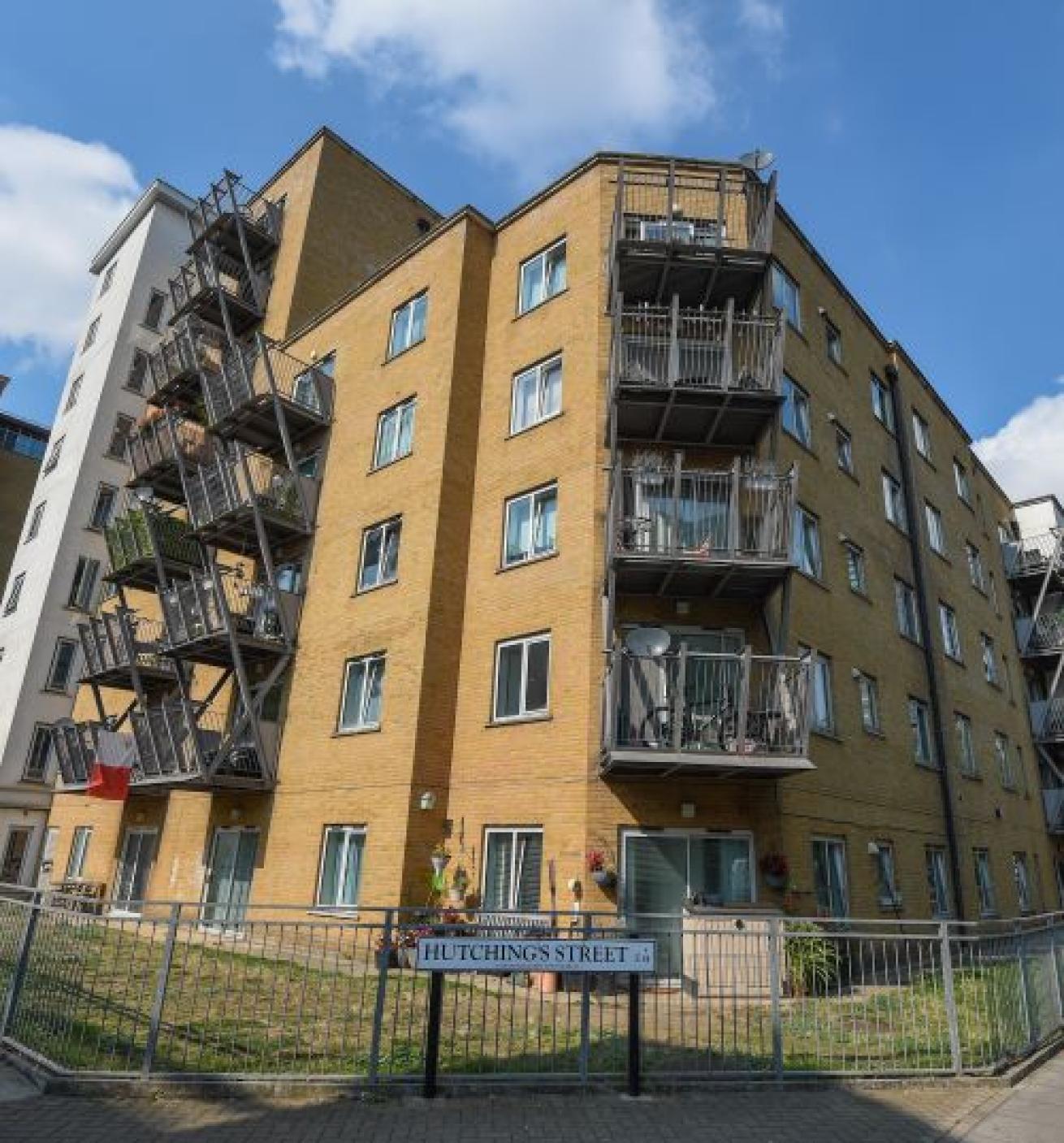 Exterior image of the high-rise Express Wharf building