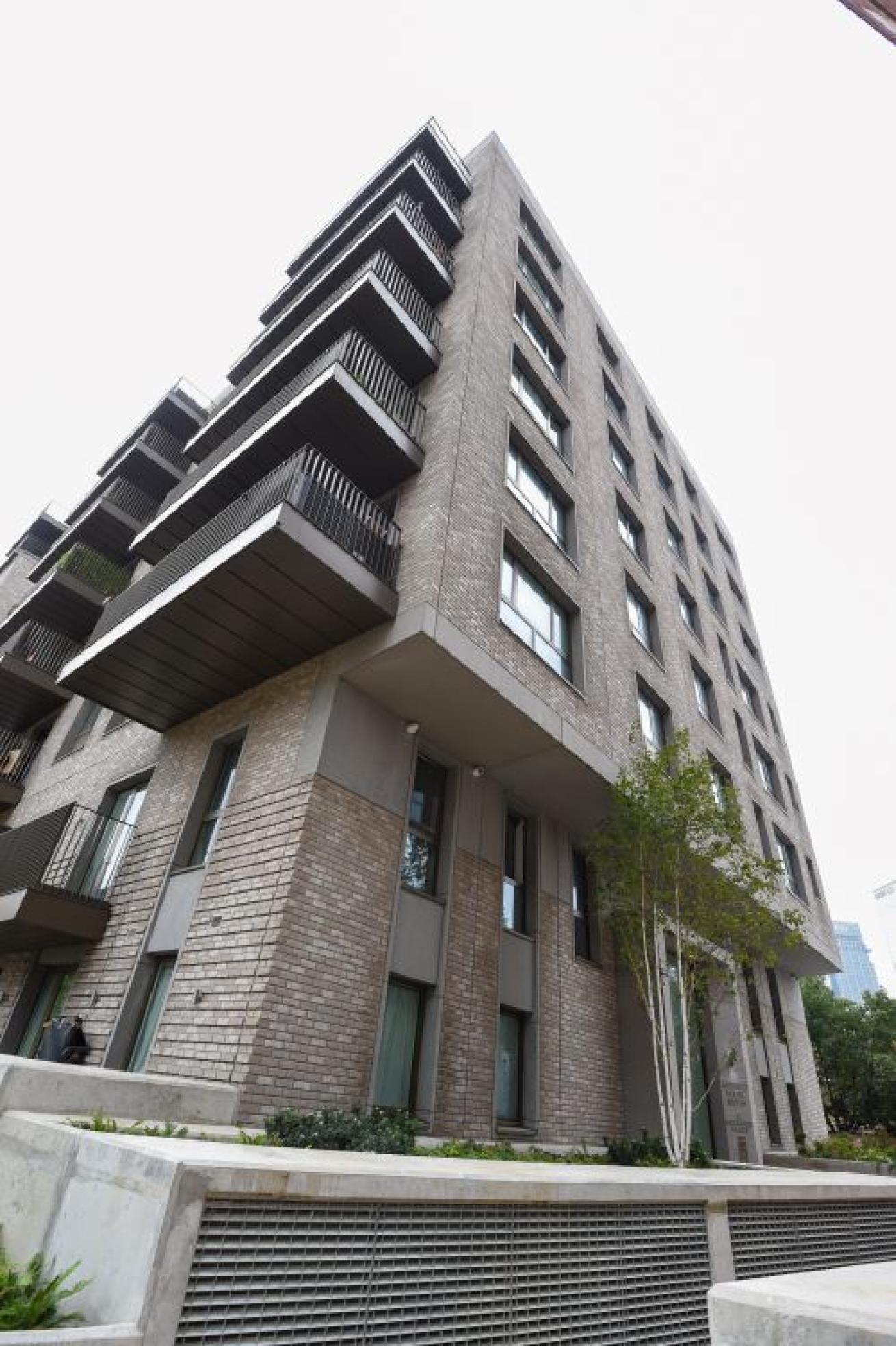 High-rise living flats at Gosnold House in London