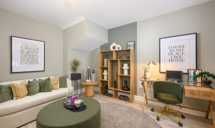 A spacious and modern living area 