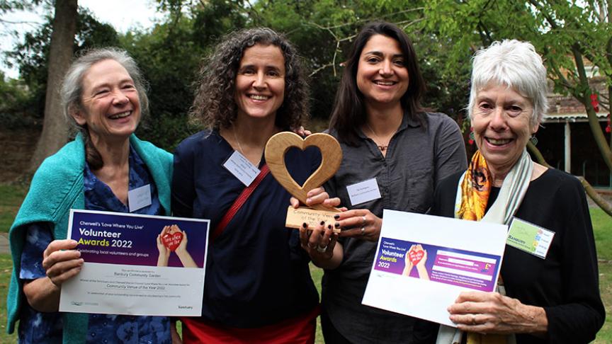 Harriet Jordan, Zsofia Buda, Tila Rodrigues, Lynda Smith celebrate Sanctuary Awards