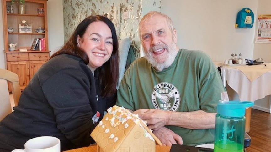 A volunteer and resident at Westmead
