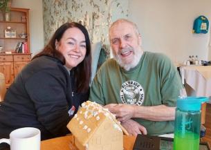 A volunteer and resident at Westmead